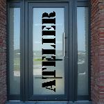 Exemple de stickers muraux: Atelier - Stencil (Thumb)